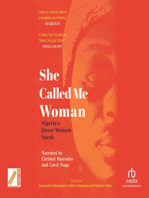 cover image of She Called Me Woman